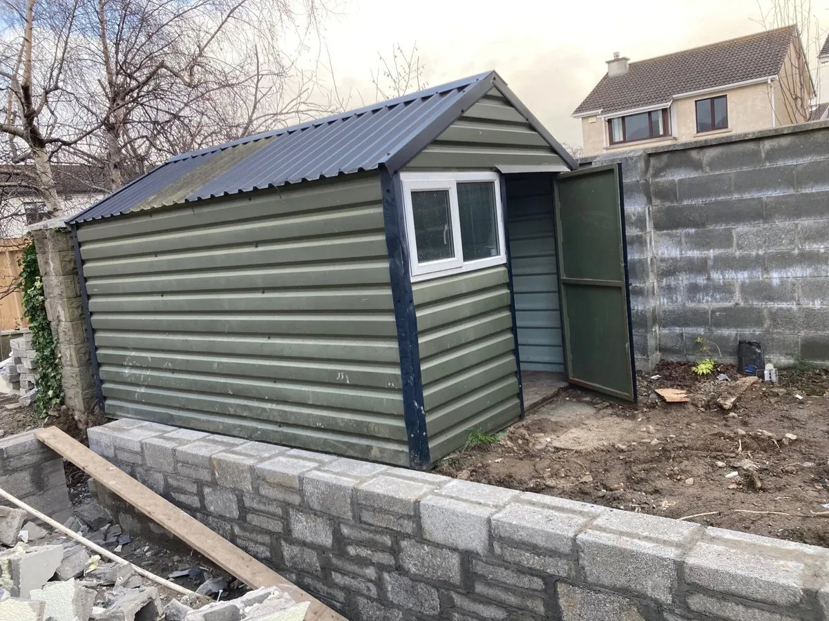 Steel shed 4m * 2.3m - Image 2