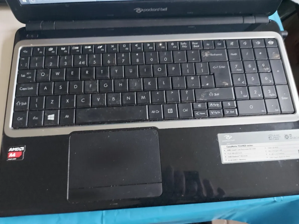 Packard Bell 15.6 Laptop, EasyNote TE69KB, 8GB 1TB - Image 2