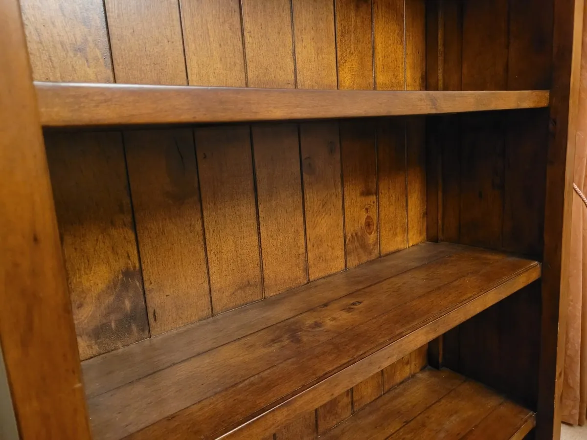 Pair of Matching Wooden Bookcases - Image 2