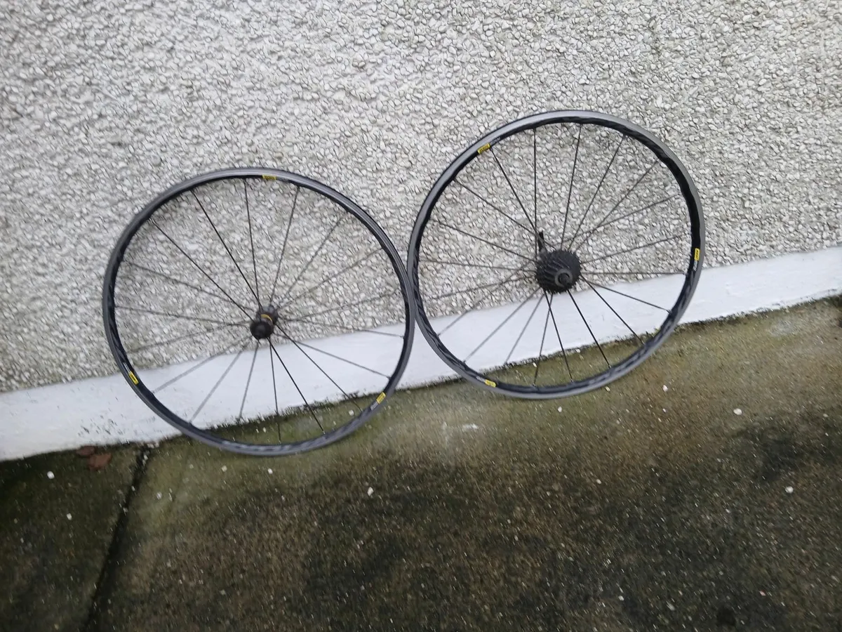 Mavic Kyrsium Elite wheels 700 10/11 speed - Image 2