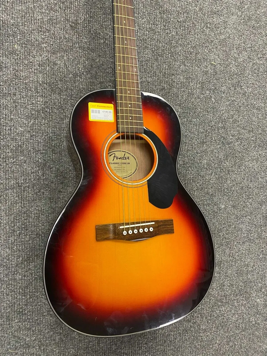 Fender CP-60S 3-Tone Acoustic - Image 3