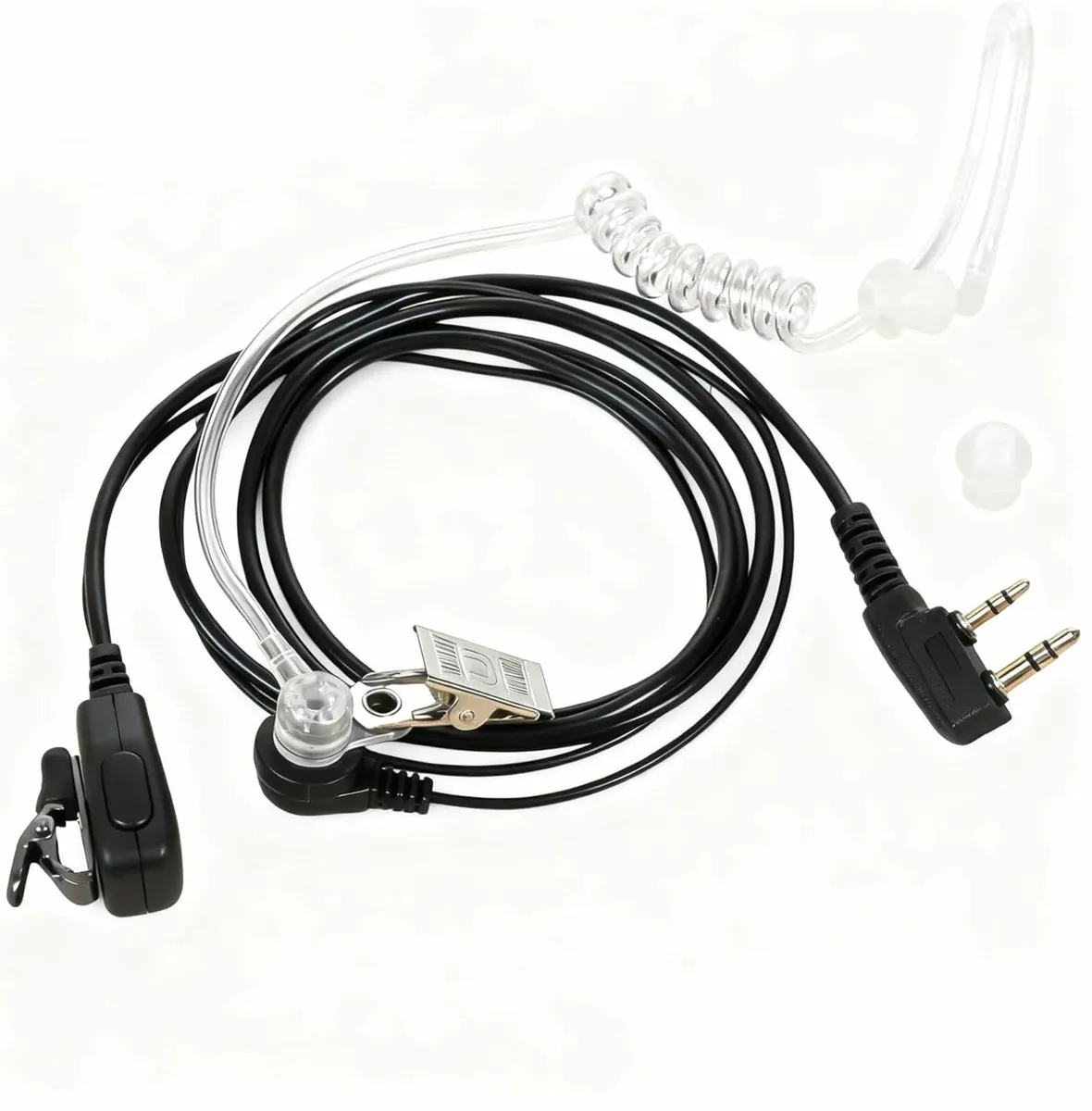 2 Pcs Earpiece Compatible with Baofeng UV-5R UV-82