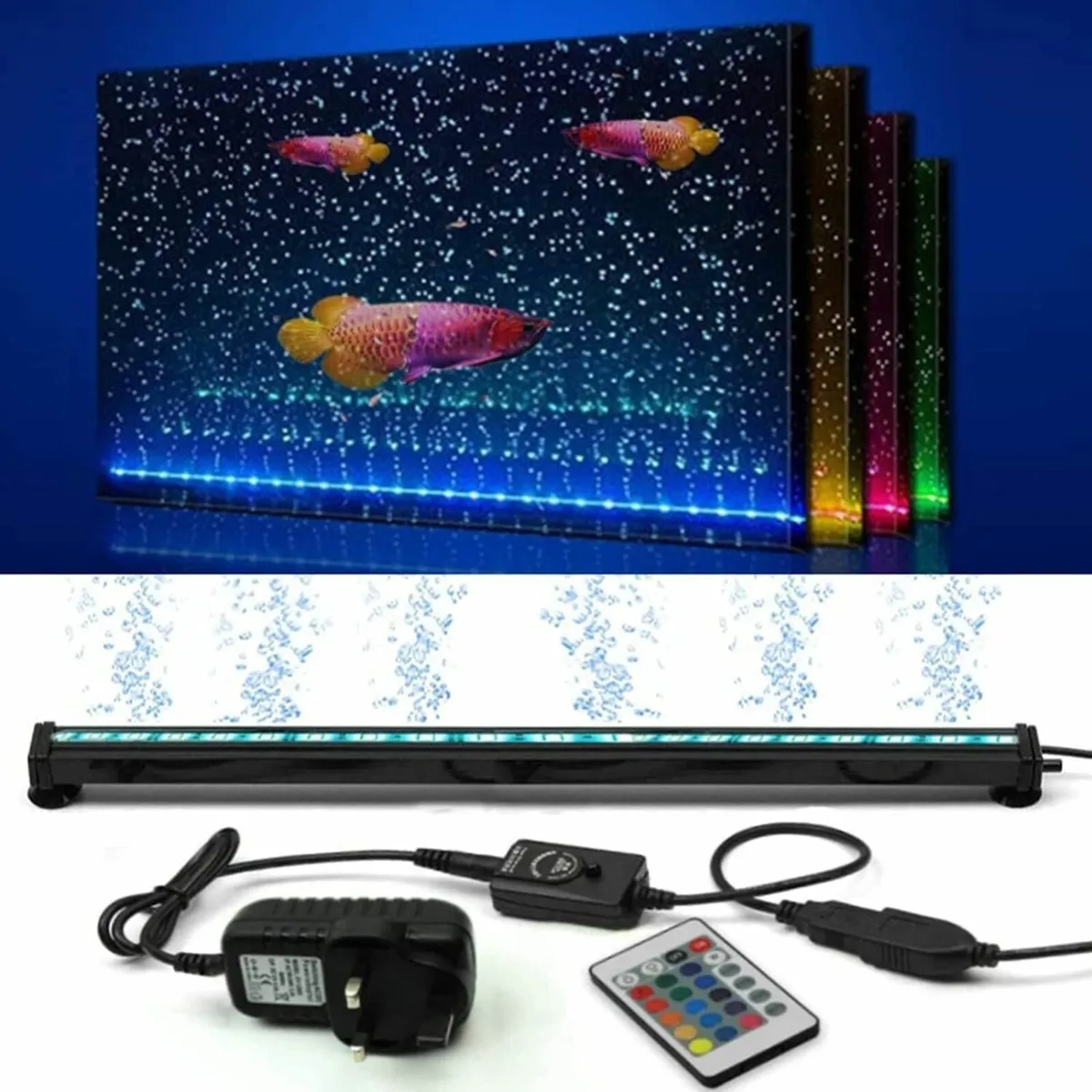 Fish Tank Light Waterproof Aquarium Lights Remote - Image 2