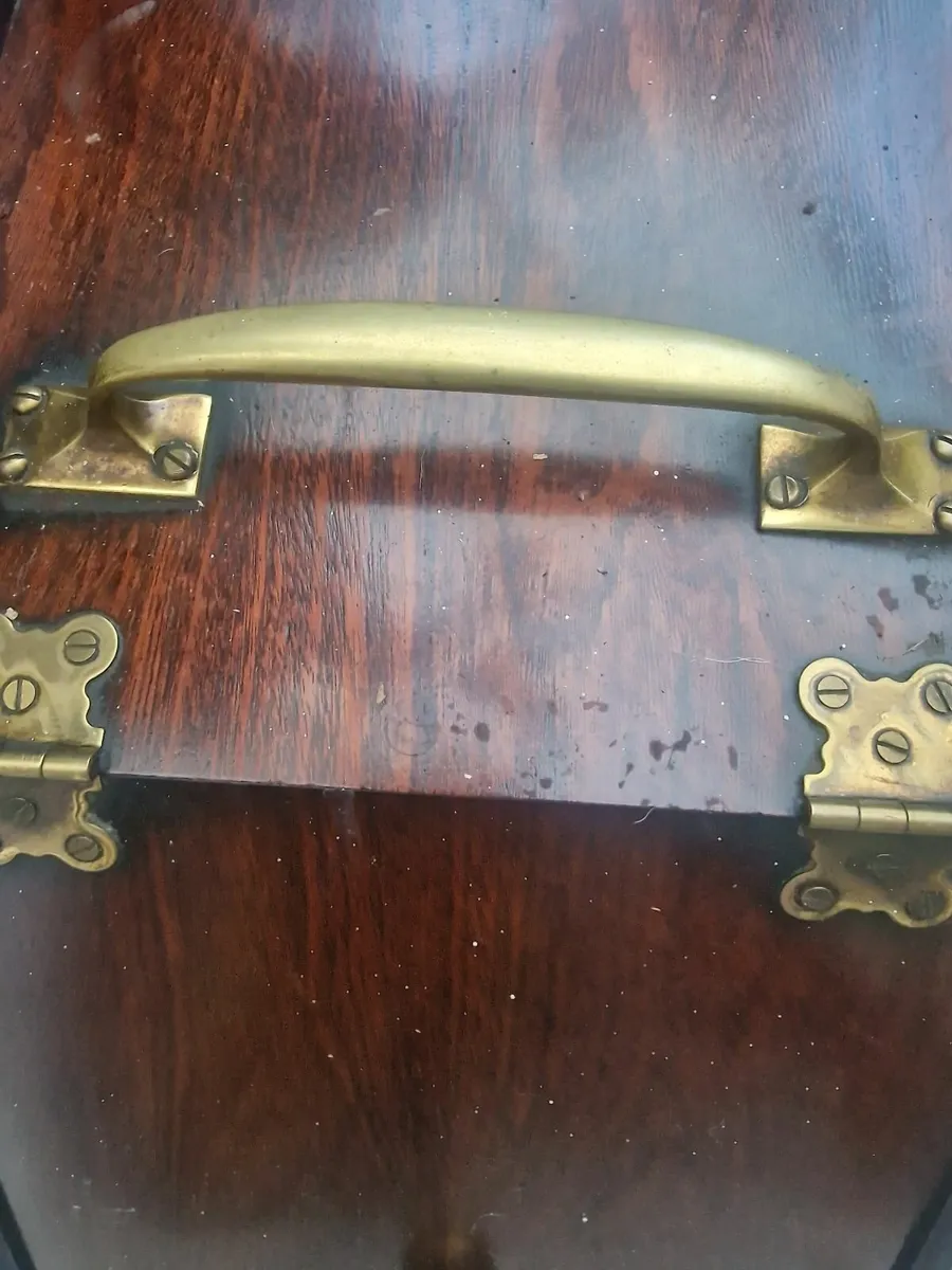 Antique wooden cold box - Image 4