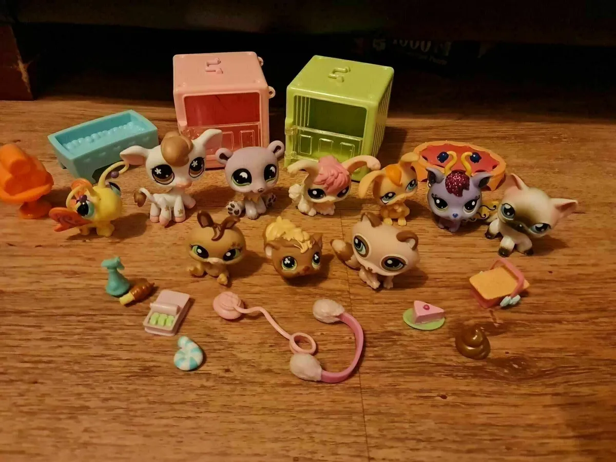 Littlest Pet Shop bundle figures and accessories - Image 1