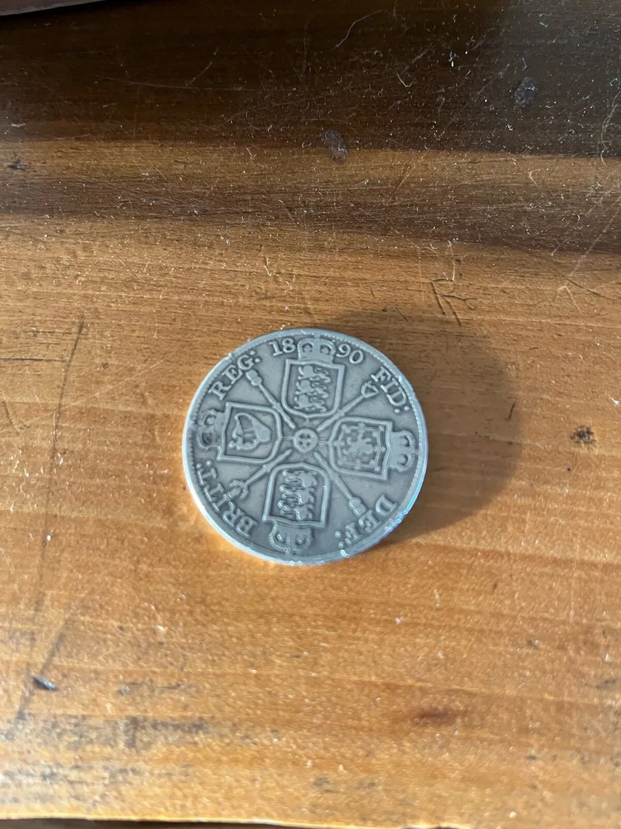 1890 Double Florins - Image 2