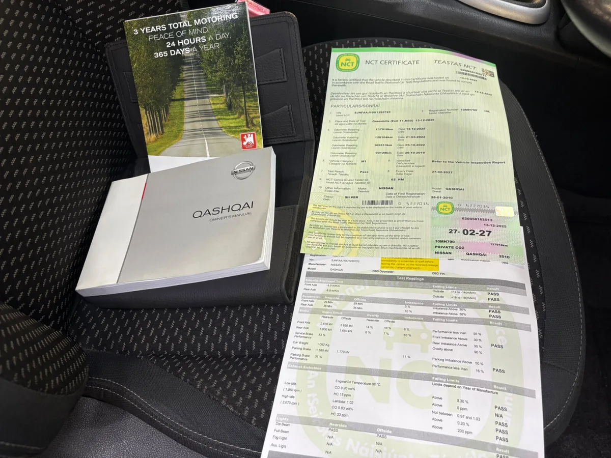 Nissan Qashqai 2010 SUPER LOW MILEAGE - NEW  NCT - Image 3