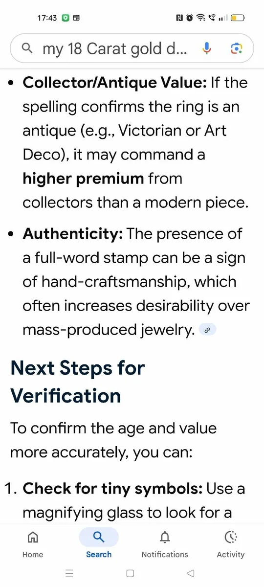 Diamond ring - Image 2