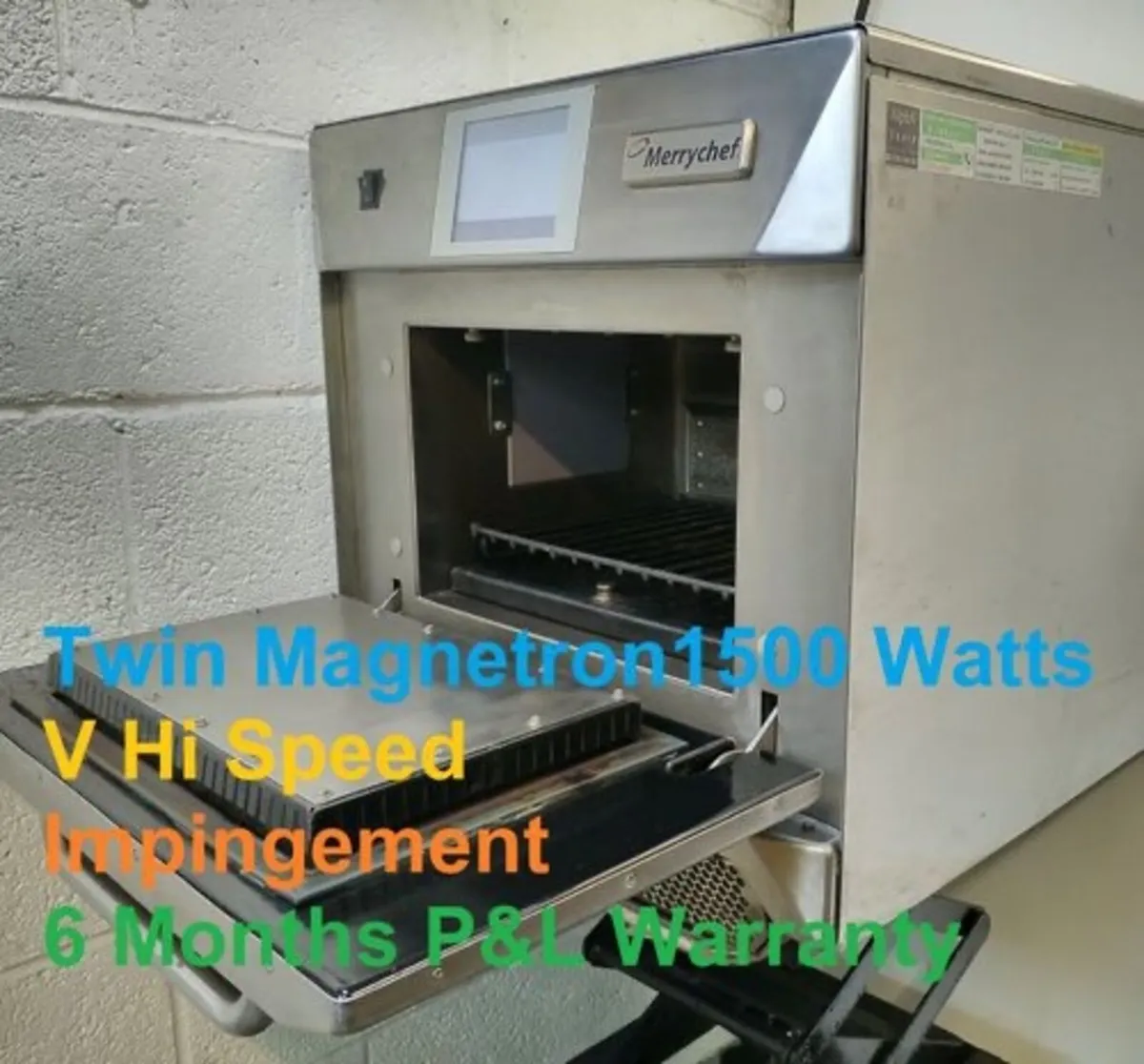 Merrychef e4 with warranty - Image 4