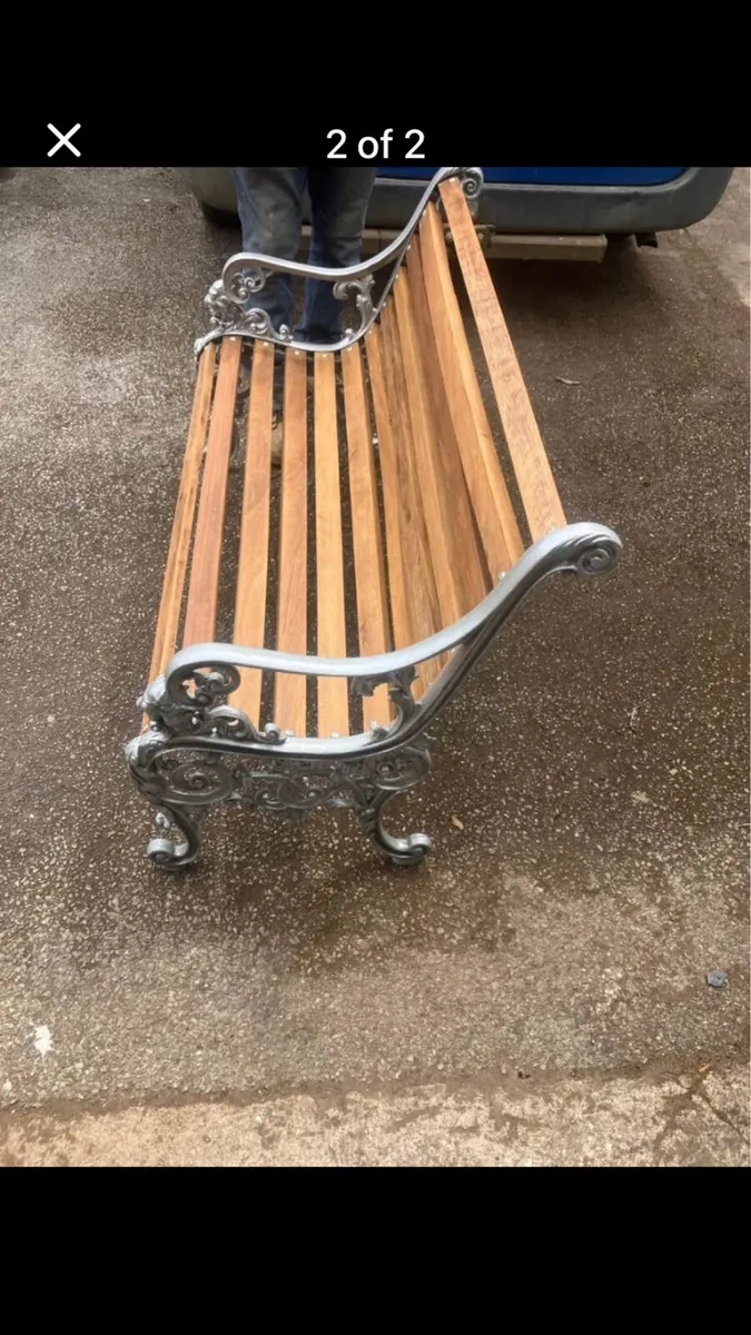 Teak bench - Image 2