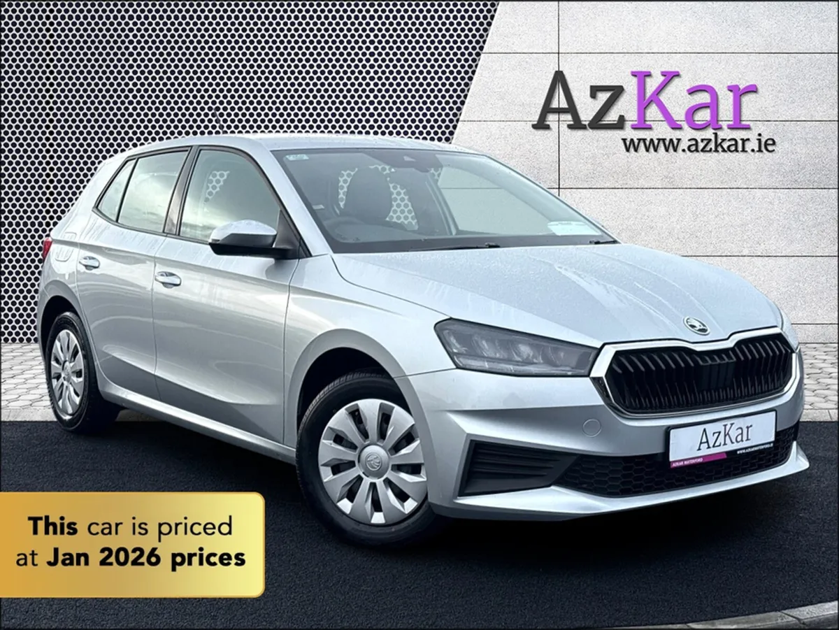 Skoda Fabia 2023 ACTIVE 1.0 PETROL €83 P\W WITH NO - Image 1