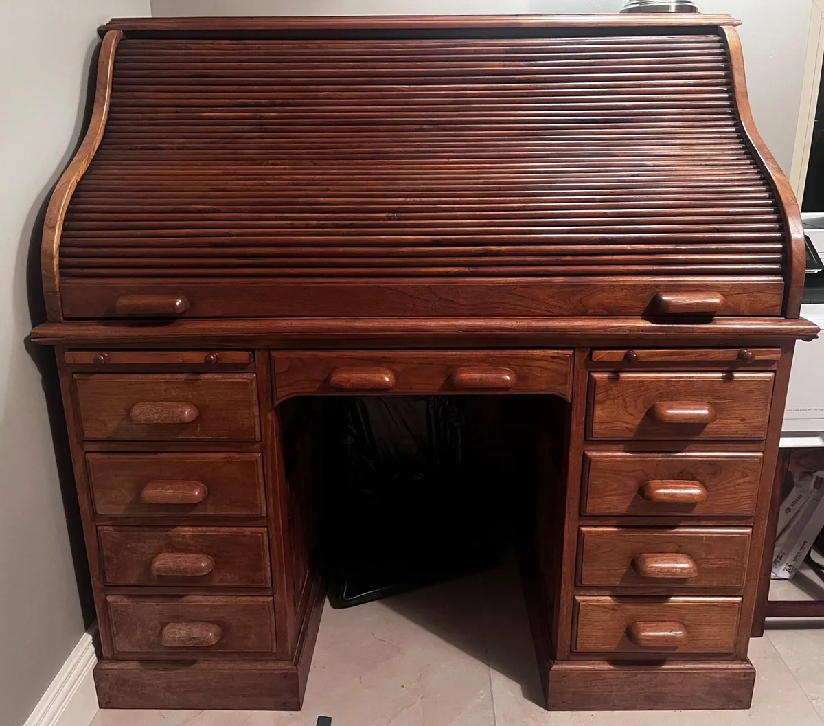 Roll top desk - Image 2