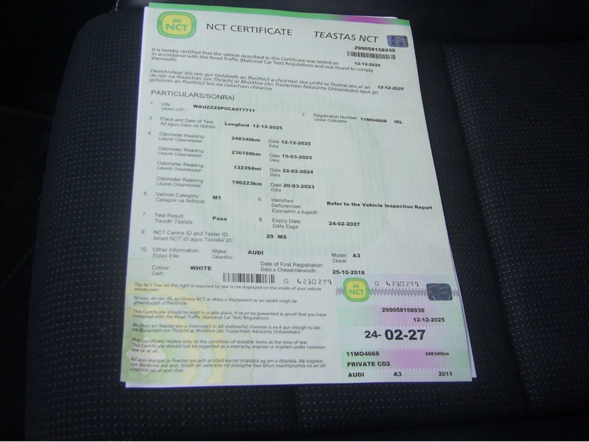 Audi A3 1.6 TDI S LINE 104BHP 5DR - Image 2