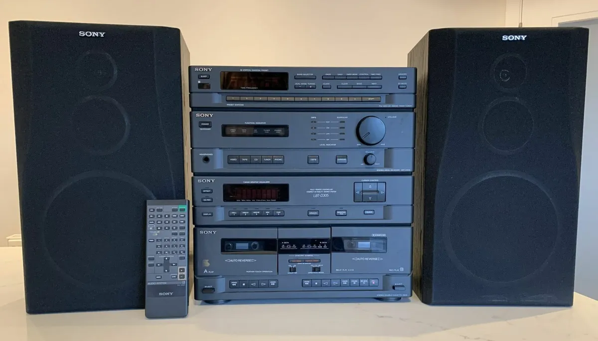 Sony HiFi Stereo Music System - Image 1