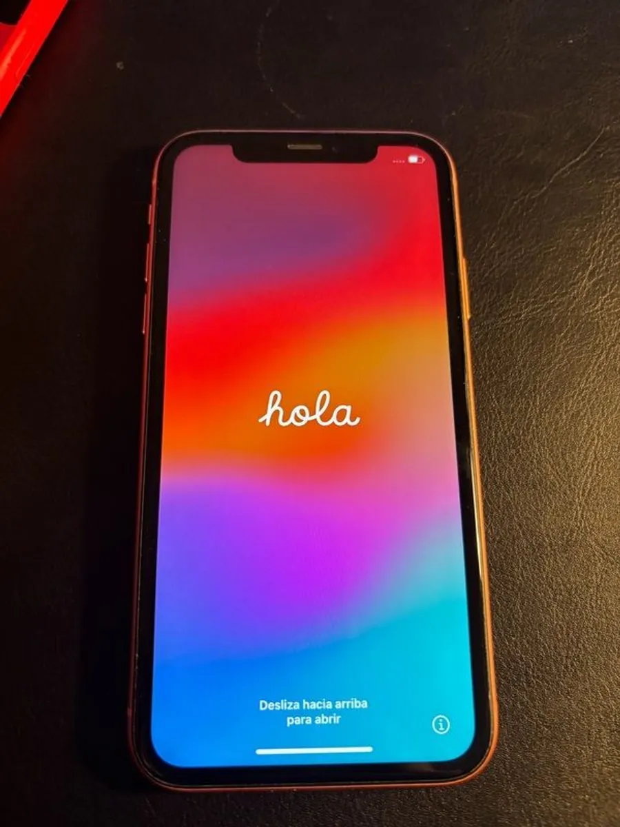 iPhone XR in coral - Image 1
