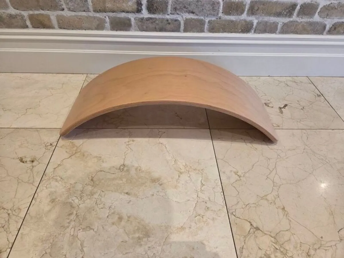 Climbing frame, slide and wobble board - Image 4