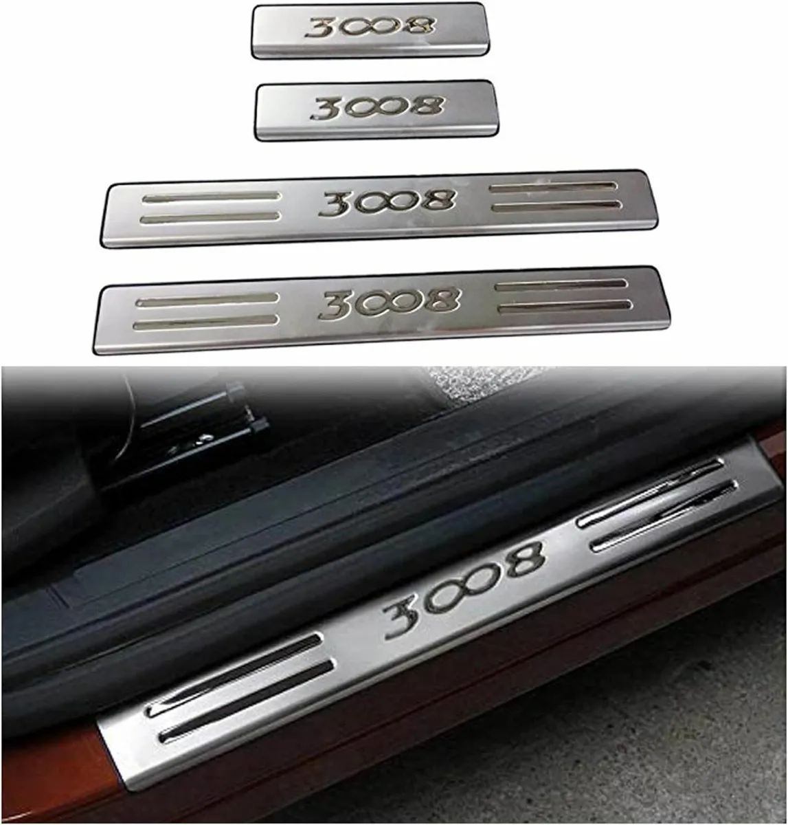 PEUGEOT 3008  Car Accessories Outer Door Sill Scuf - Image 1