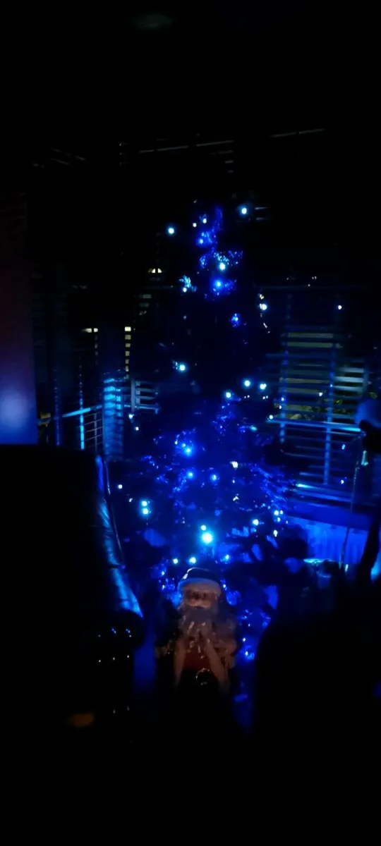 Black led Christmas Tree - Image 4