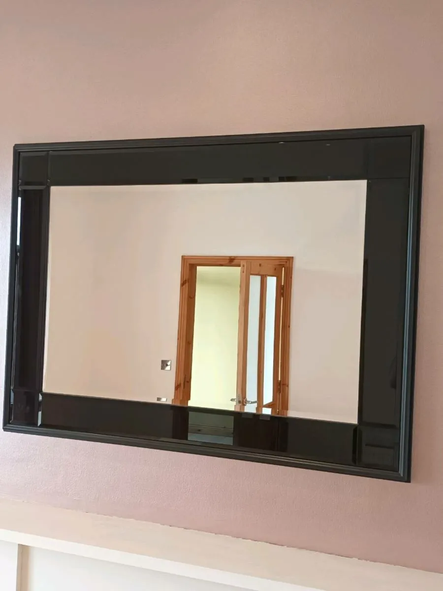 Large black mirror - Image 3