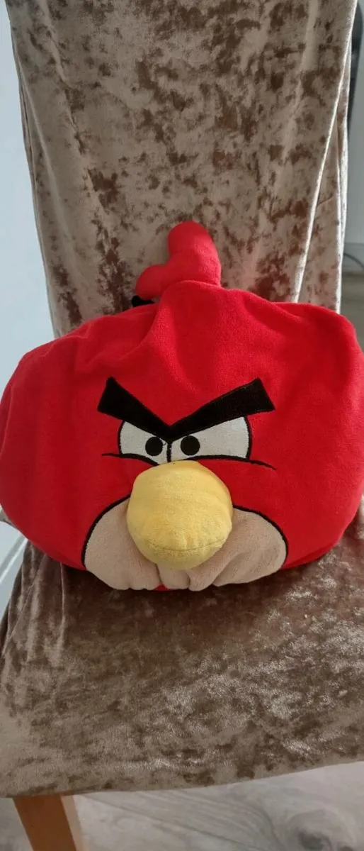 Rovio Angry Birds Red Bird Plush Beanb - Image 1
