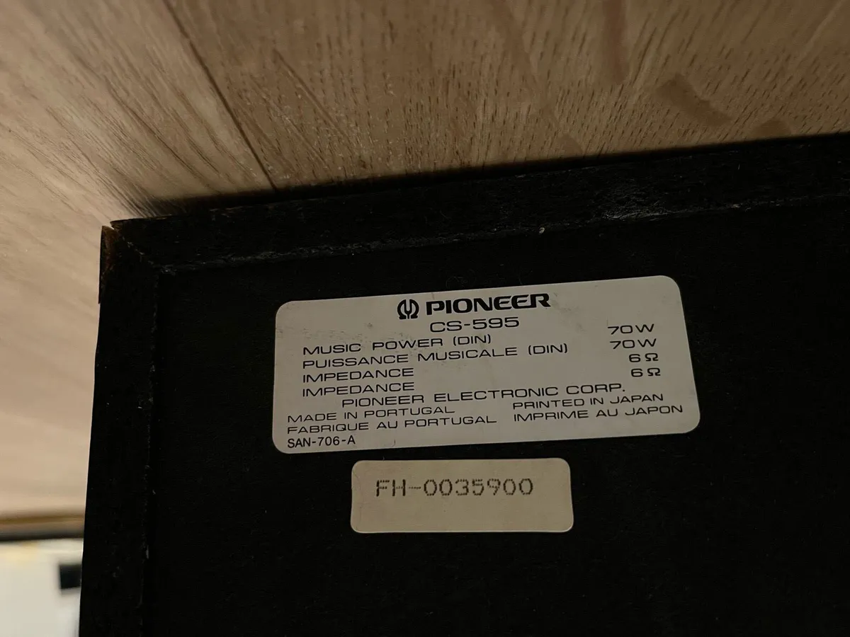 Pioneer speakers - Image 3