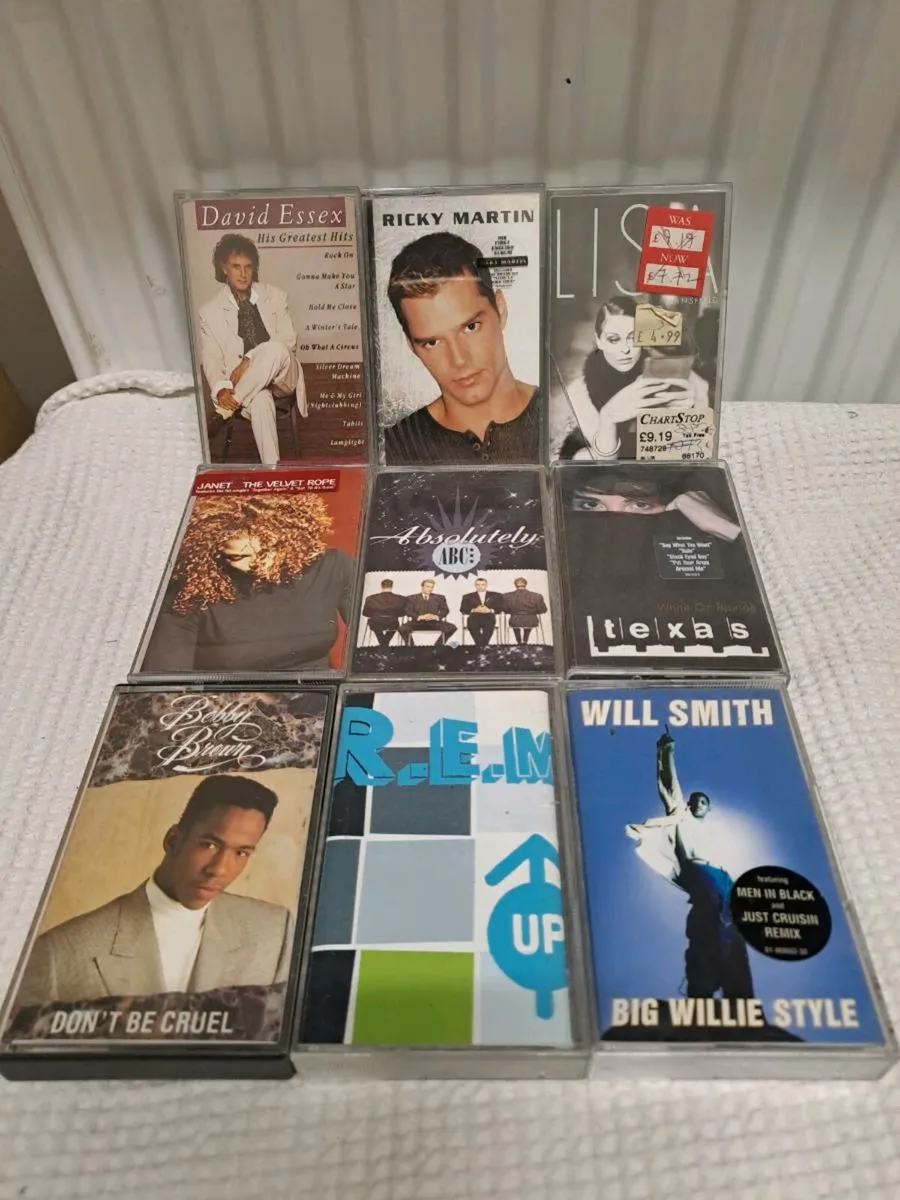80s and 90s cassette tapes - Image 1