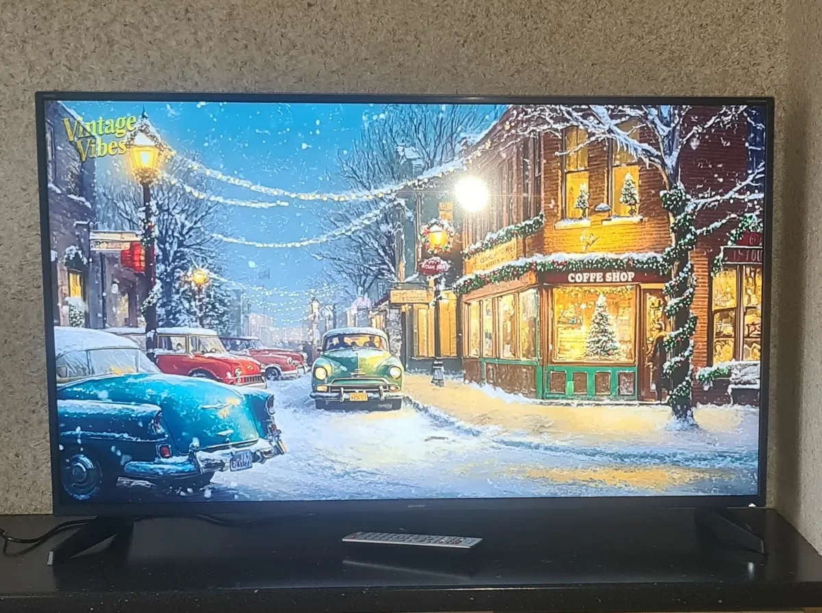 Sharp 50BJ4K – 50″ 4K Ultra HD Smart LED TV - Image 1