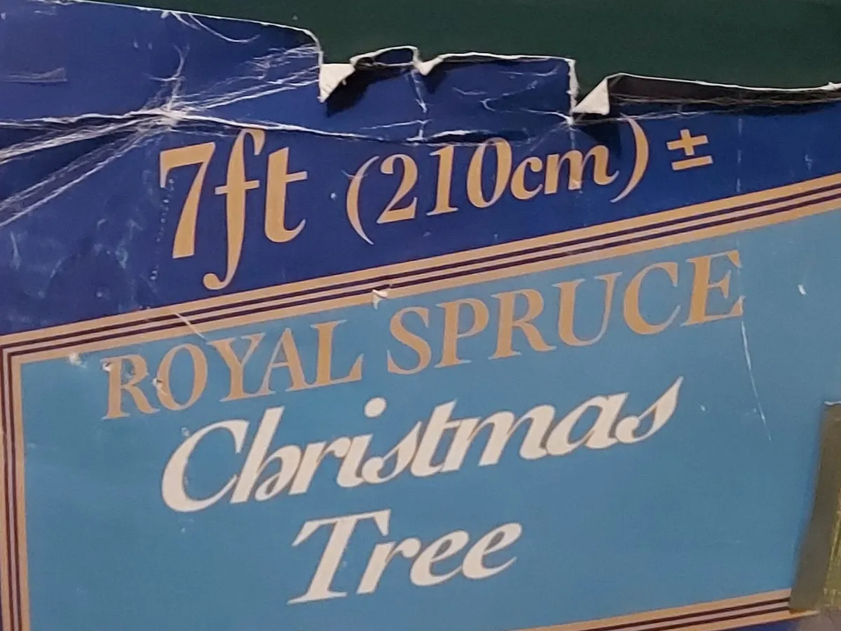 7 Foot Christmas Tree in Box, Royal Spruce - Image 2