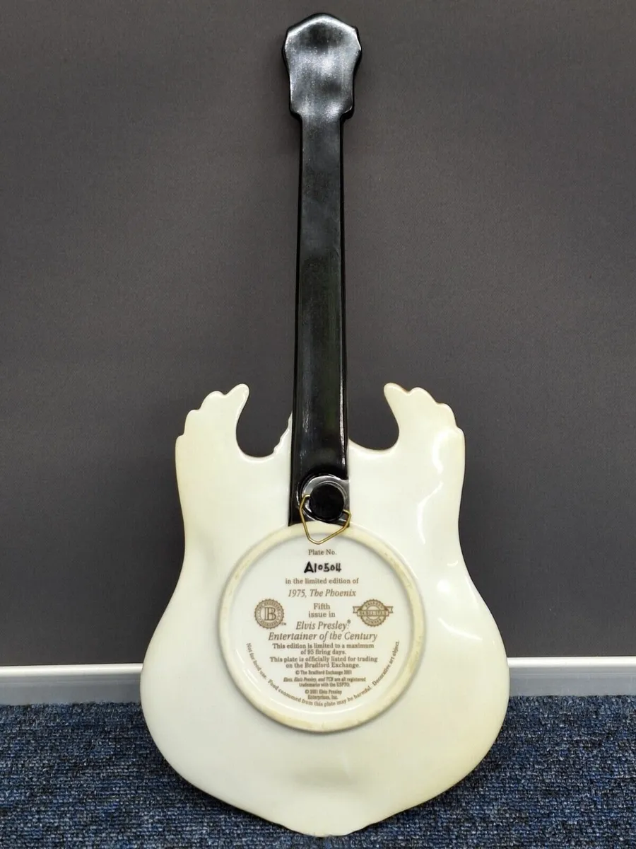 Elvis Presley Guitar Shaped Wall Plate - Image 4
