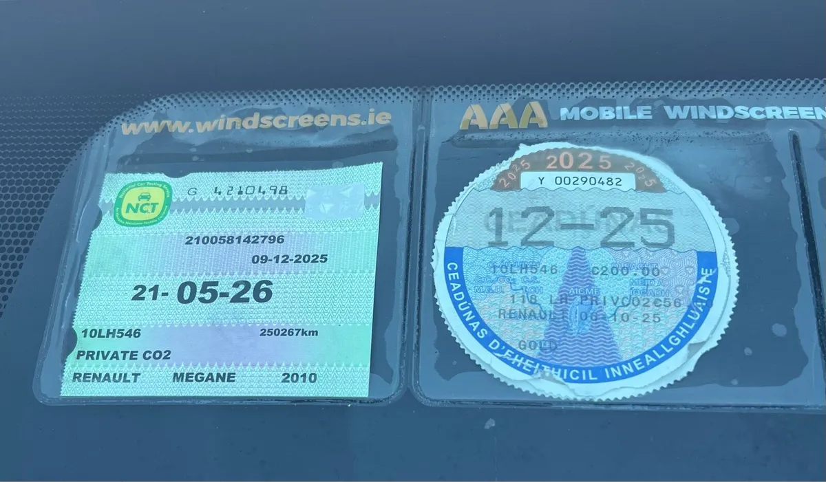 2010 Renault Megan 1.5 Diesel New NCT 21/05/25 - Image 3