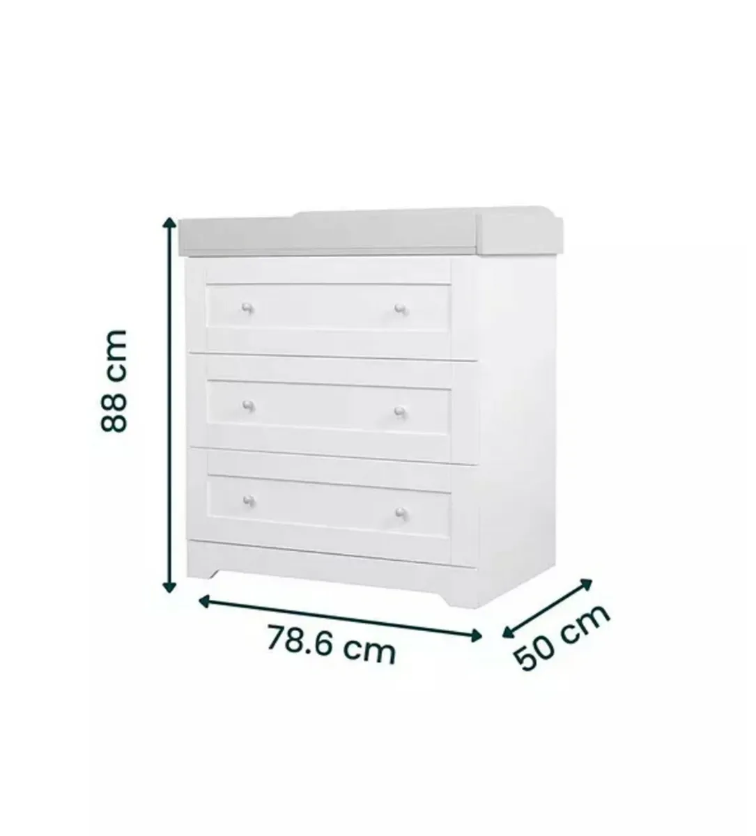 Changing table chest of drawers - Image 3