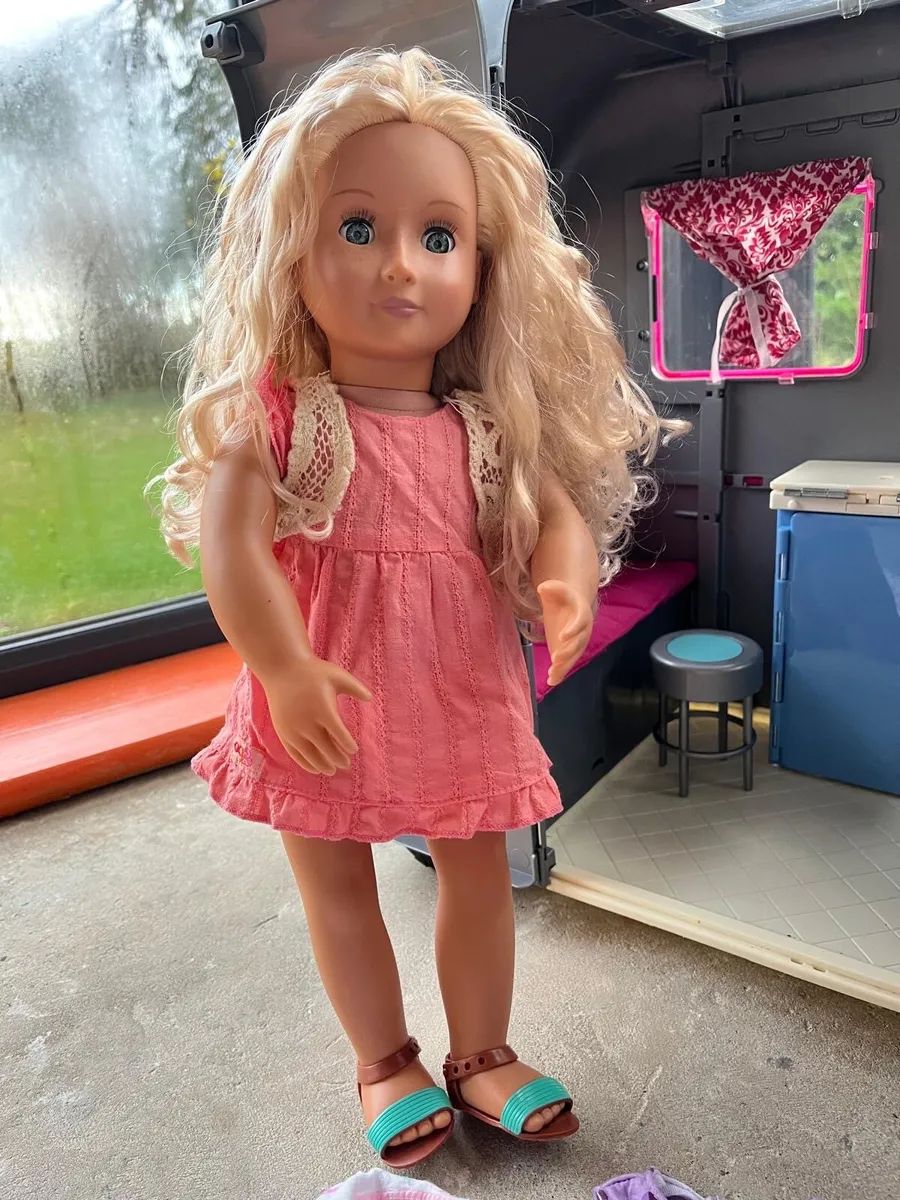 Our generation doll, jeep and camper set - Image 2