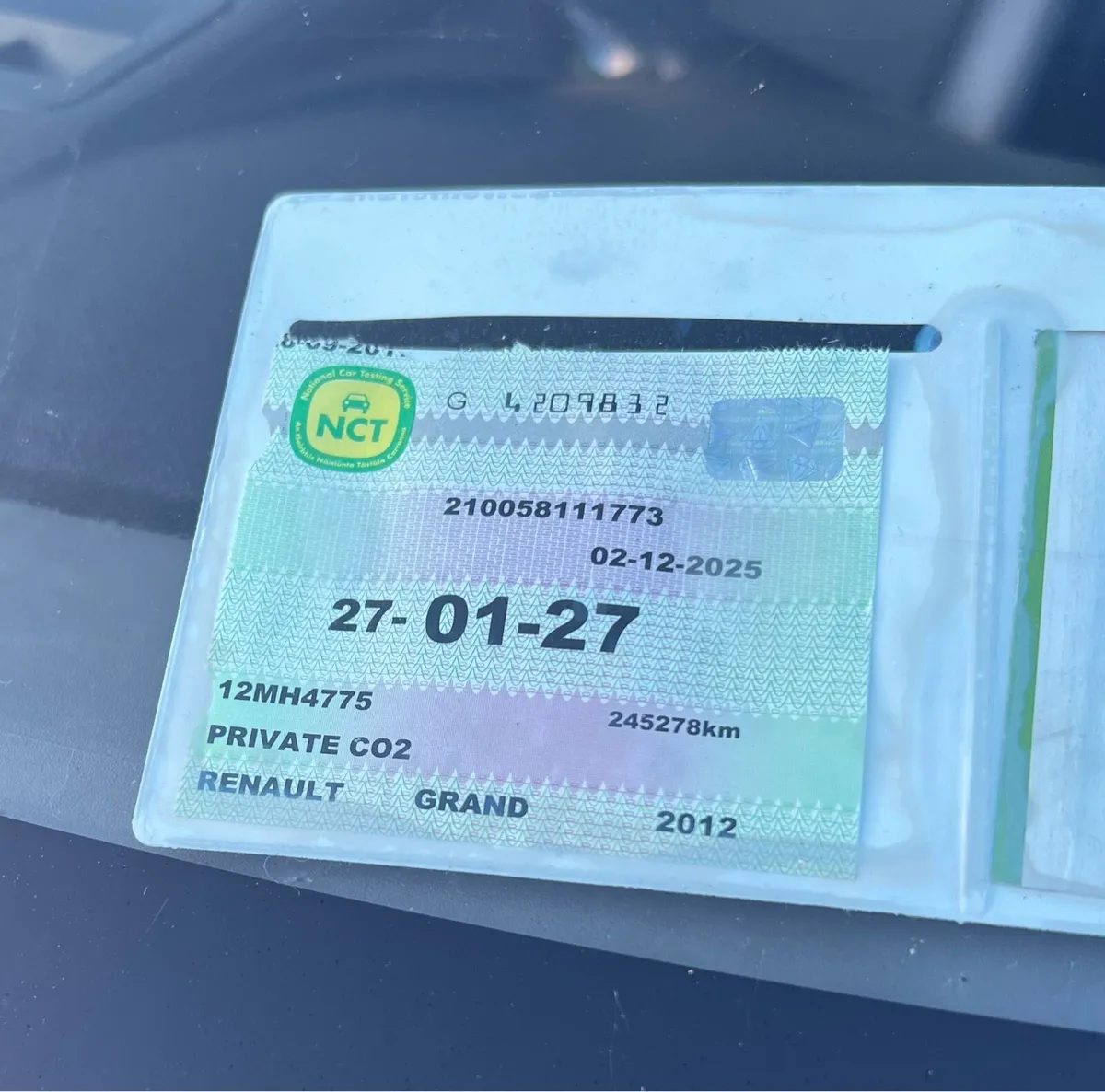 2012 Renault Grand Scenic 1.5 Diesel New NCT 2/27 - Image 4