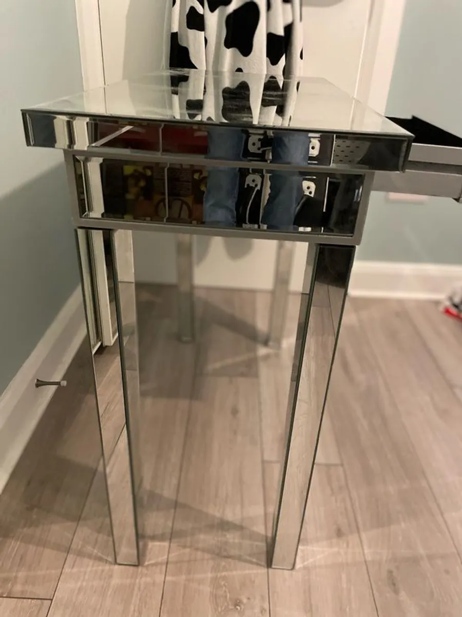 mirrored console table - Image 1