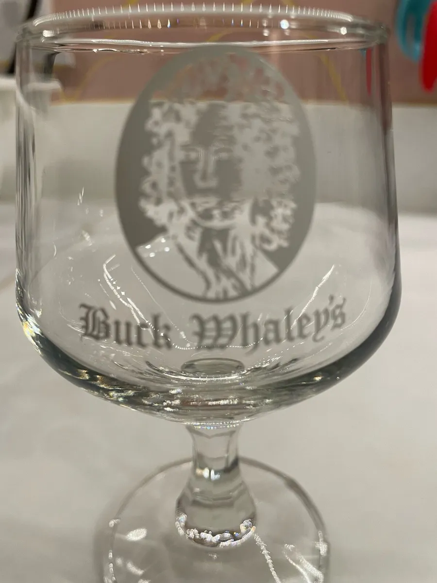 Rare Buck Whaley's Dublin Glass Goblet - Image 1