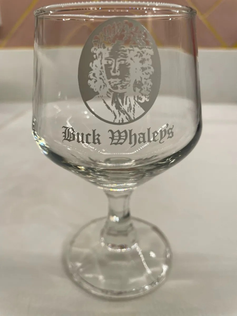 Rare Buck Whaley's Dublin Glass Goblet - Image 2