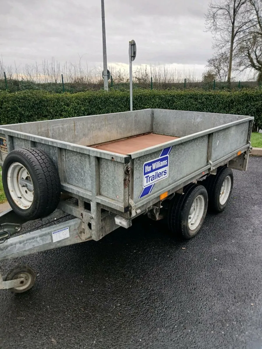 ifor Williams trailer 8ft by 5ft - Image 1