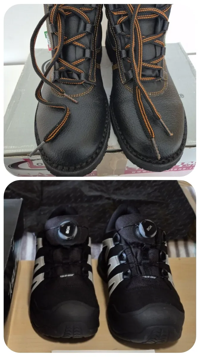 Safety shoes [two pairs], NEW - Image 1
