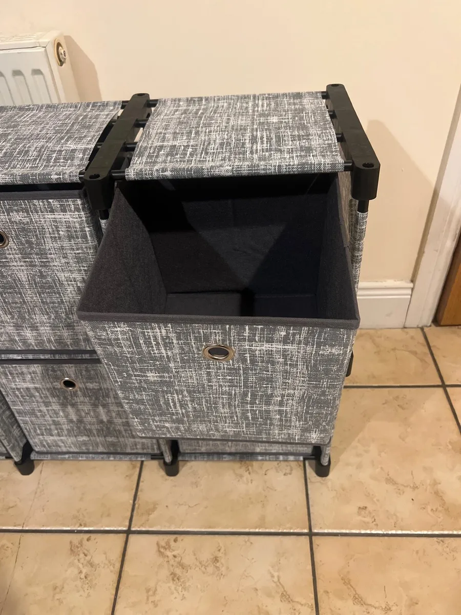 6 Cube Drawer Organiser, Storage Unit - Image 3
