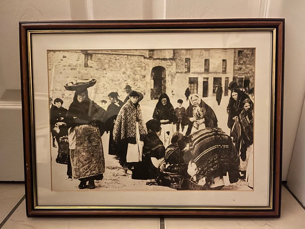 Framed Old Galway Print
