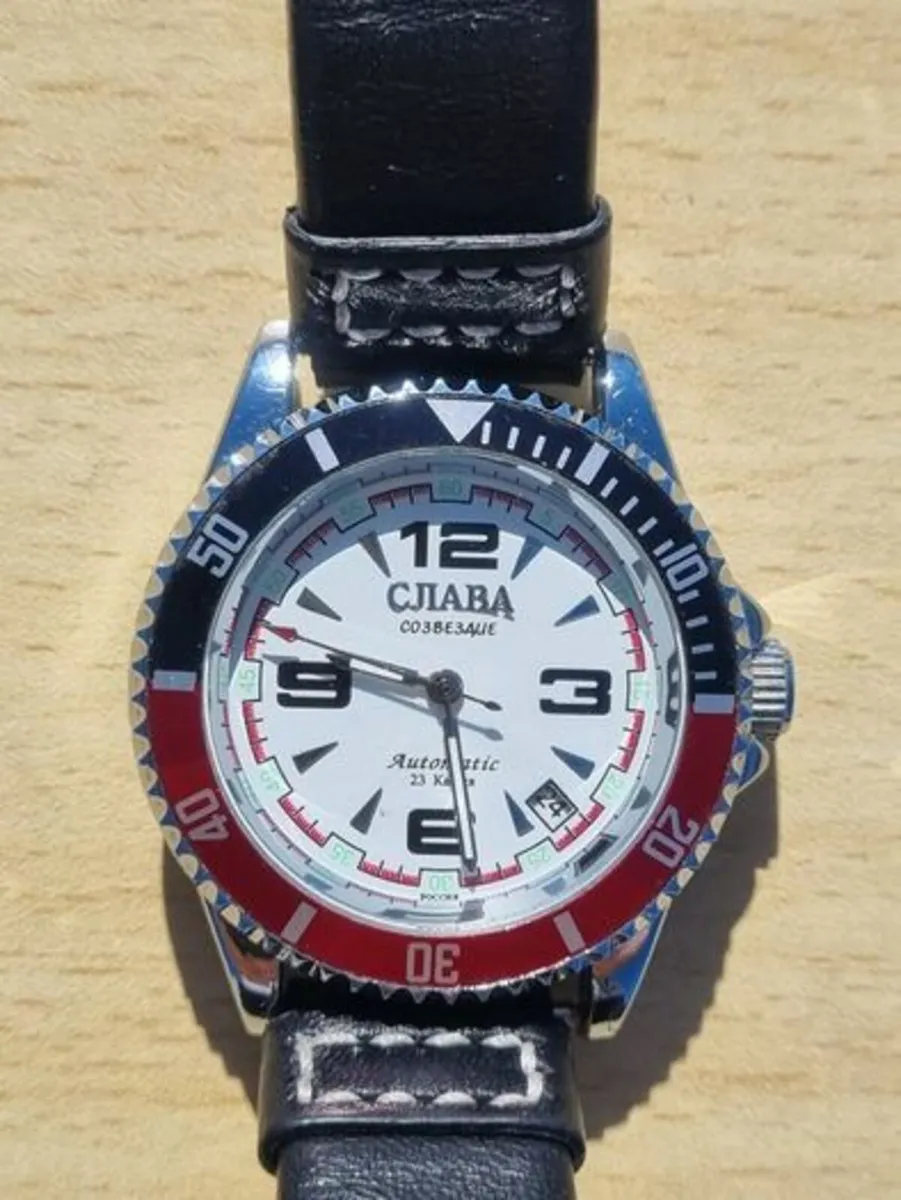 Slava Russian Automatic Men's Watch - Image 1