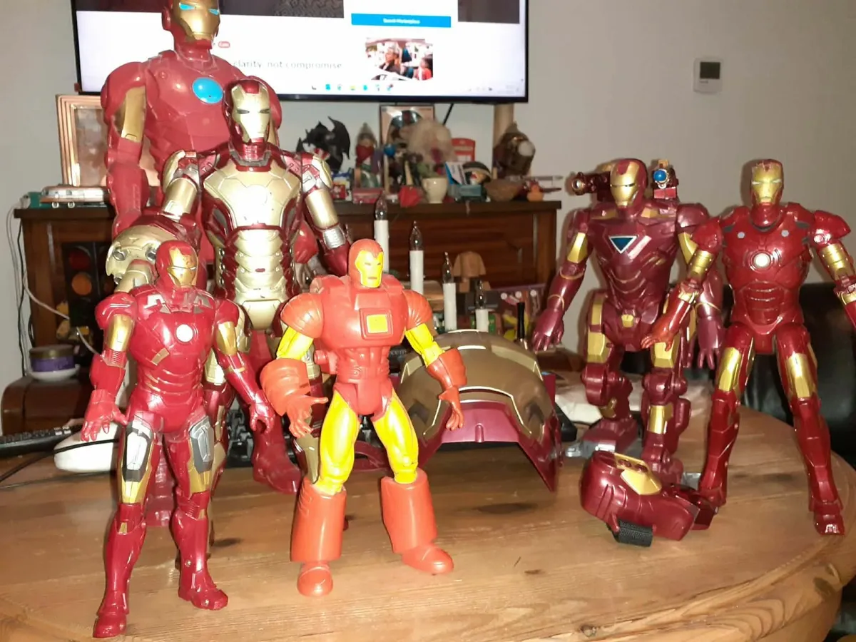 Iron Man Toy Collection Job Lot - Image 1