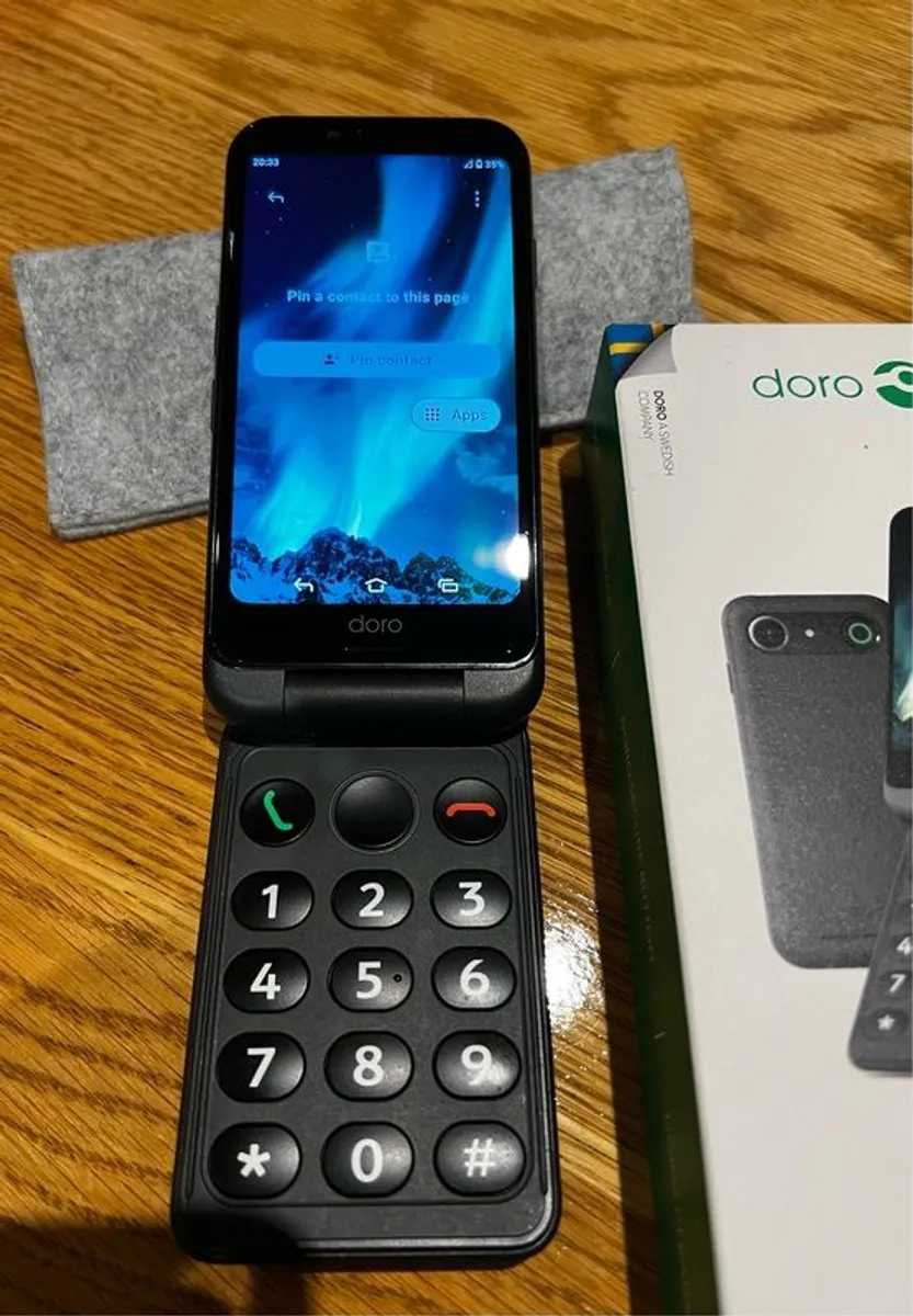 Doro A20 Aurora mobile phone for Elderly - Image 2