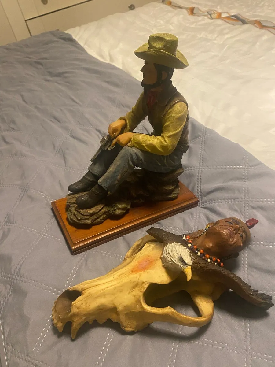 Cowboy and Indian Ornaments. - Image 3