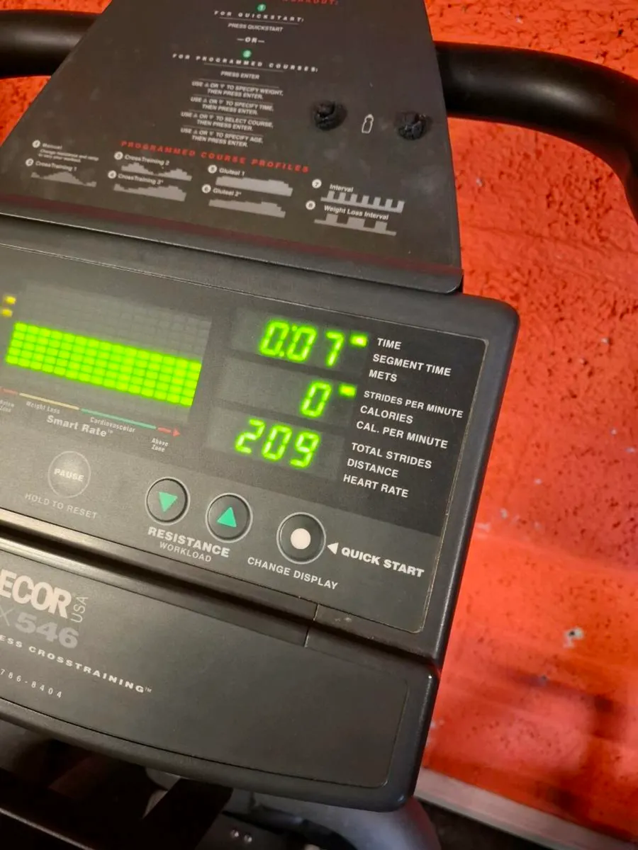 Precor crossramp strider crosstrainer - Image 3