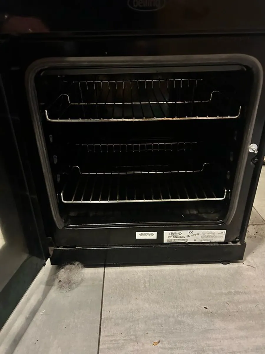 belling 50cm gas cooker, as new hardly used - Image 4