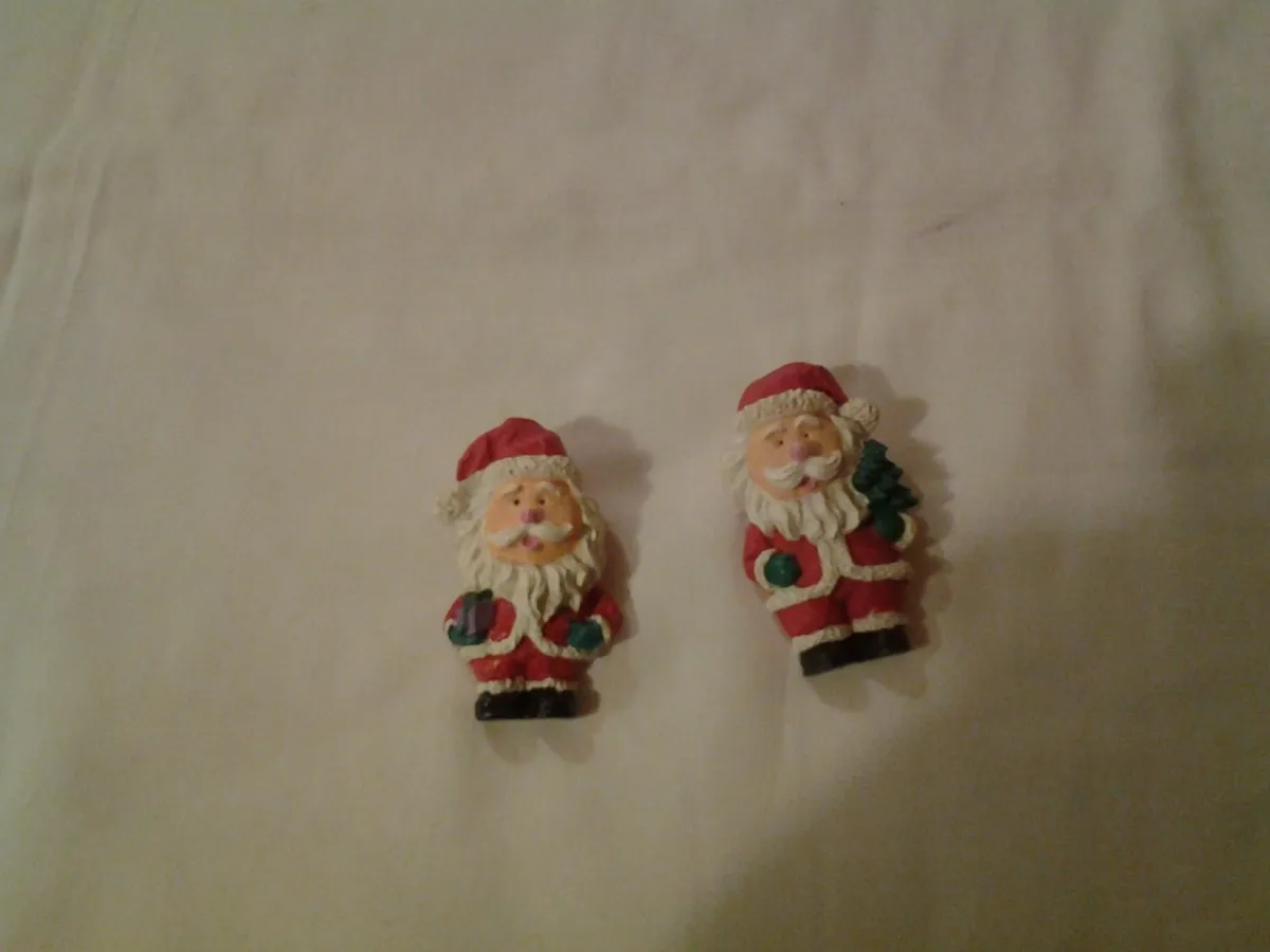 Santa Claus Badges for Sale x 2 - Image 1