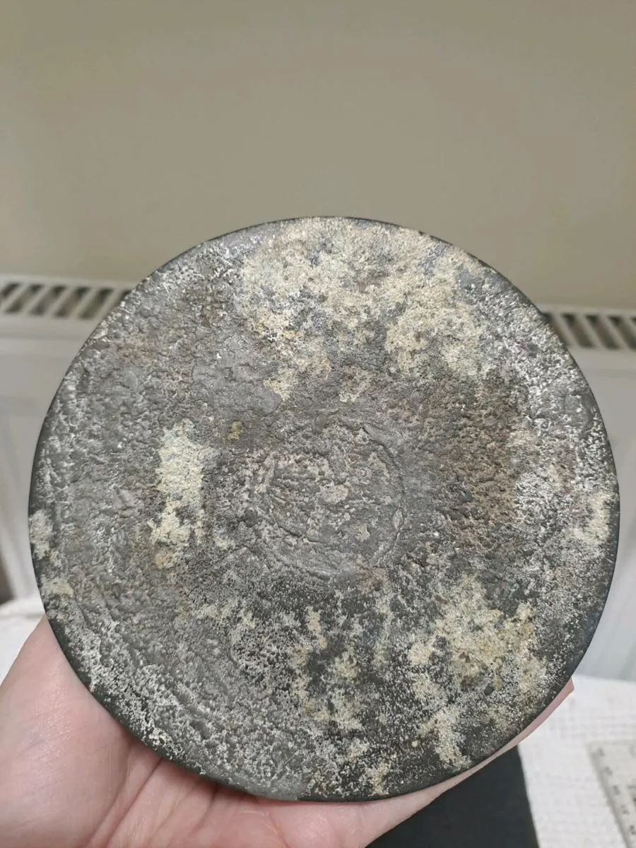 Indian Bidriware Style candle holder - Image 4