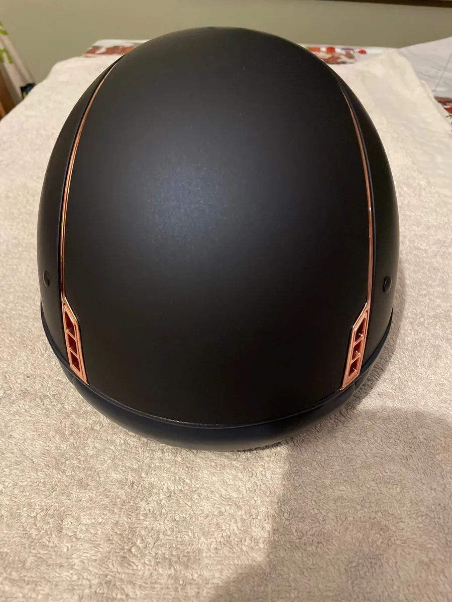Samshield Shadowmatt Helmet Blue Navy/ Rose Gold - Image 3