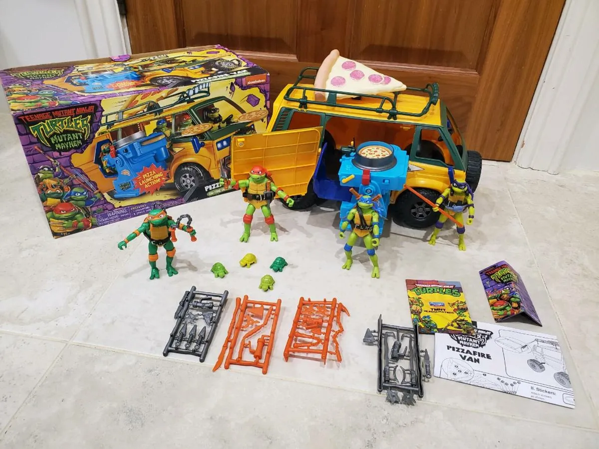 Teenage Mutant Ninja Turtles Pizza  Van - Image 1